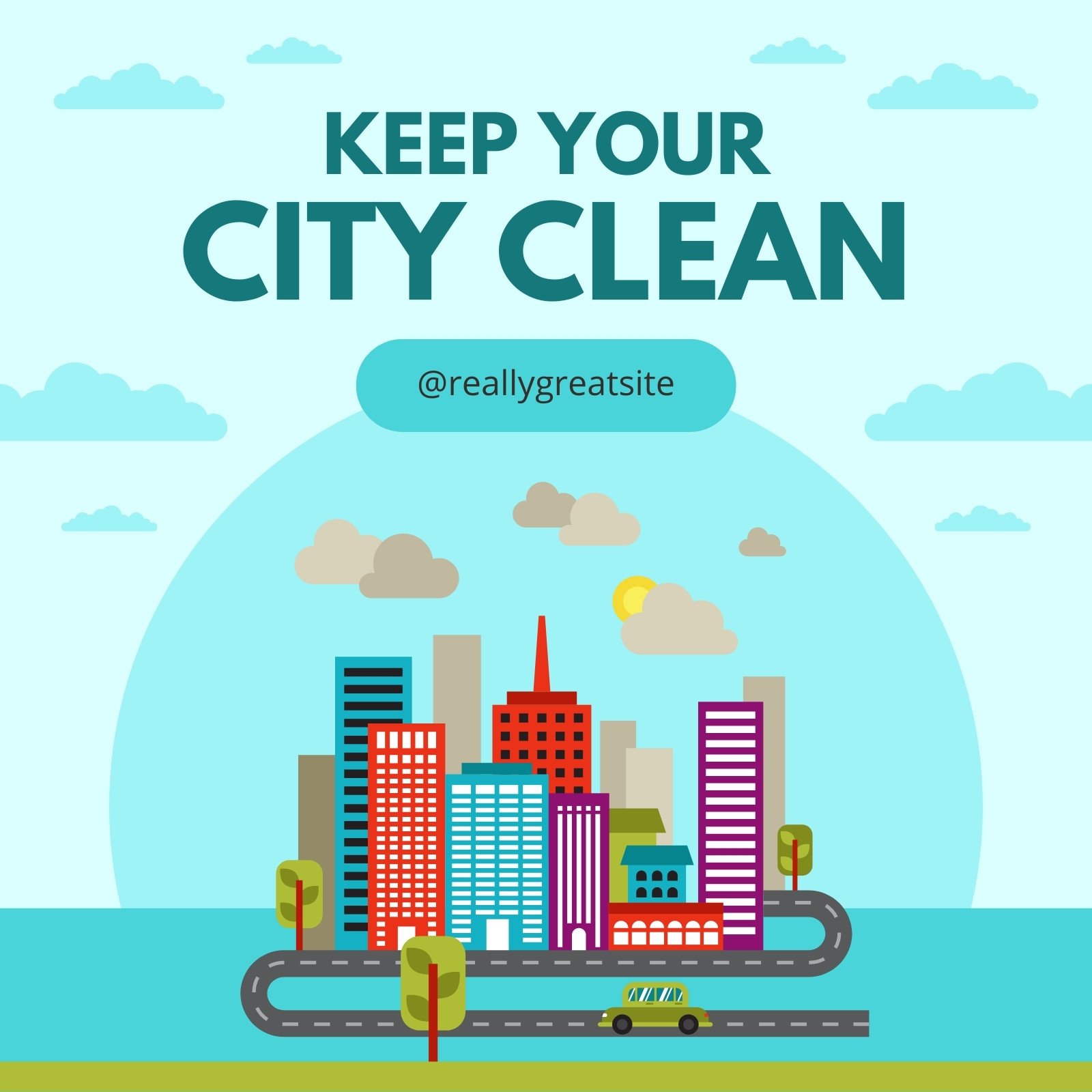 Keep City Clean Photos, Images and Pictures