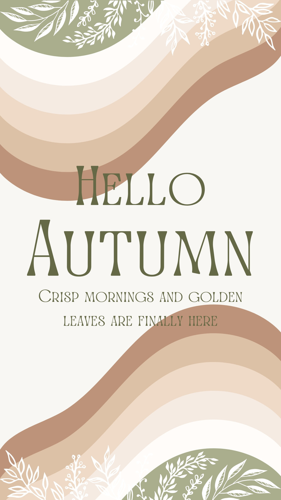 Free and customizable autumn templates