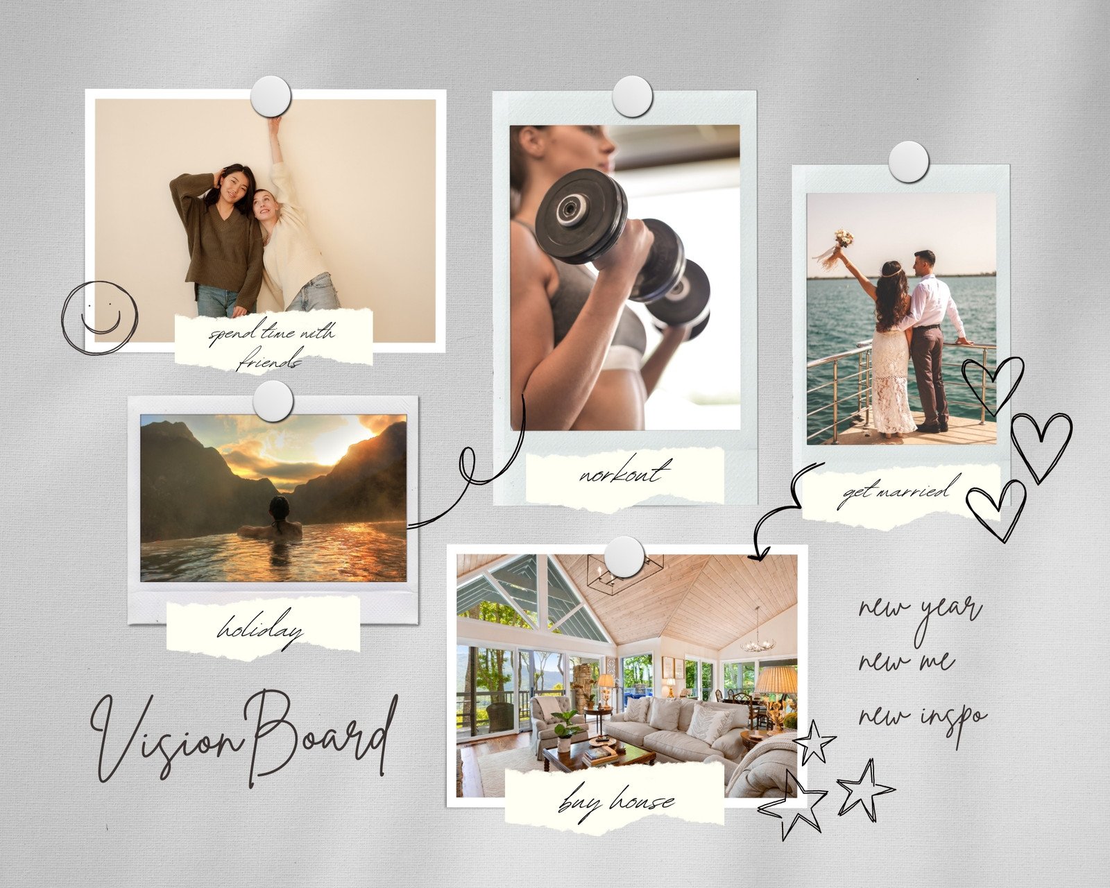 3 Ideas For The Perfect Vision Board - PicCollage