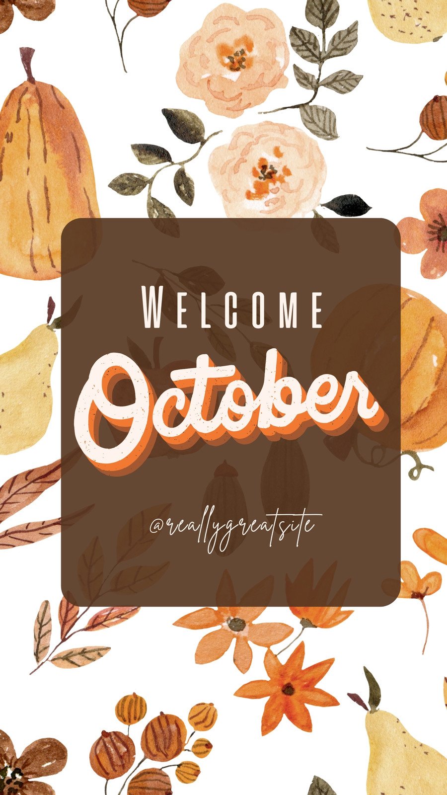 Free cute fall October wallpapers - Vanity Owl