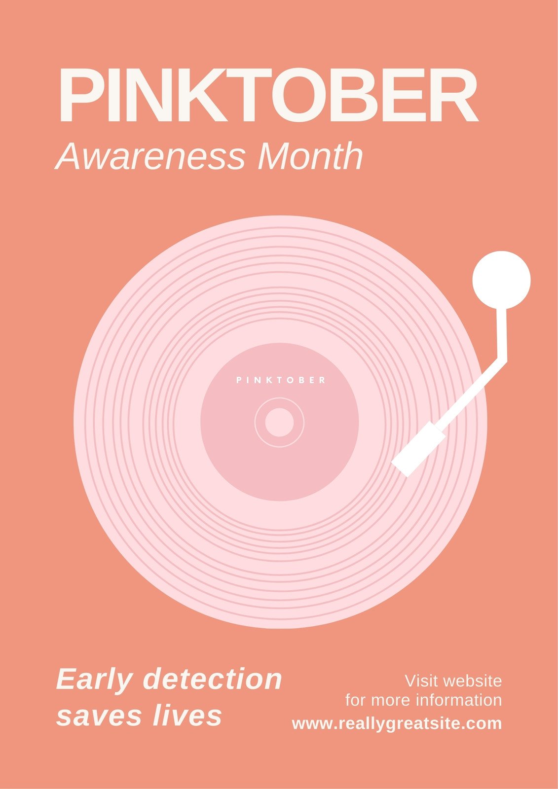 Breast Cancer Awareness Month Flyer - Venngage