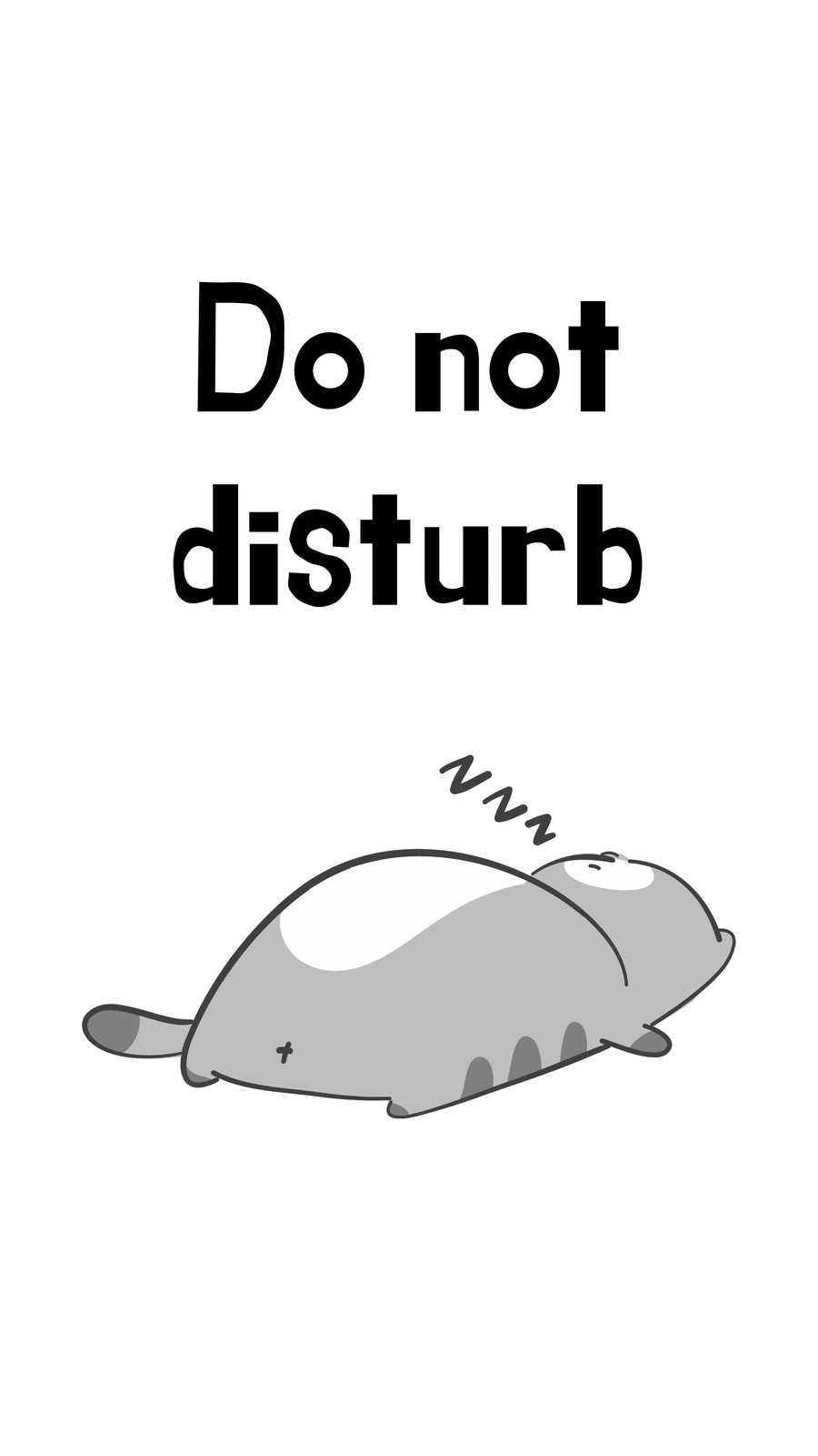 Do Not Disturb Wallpaper - Download to your mobile from PHONEKY