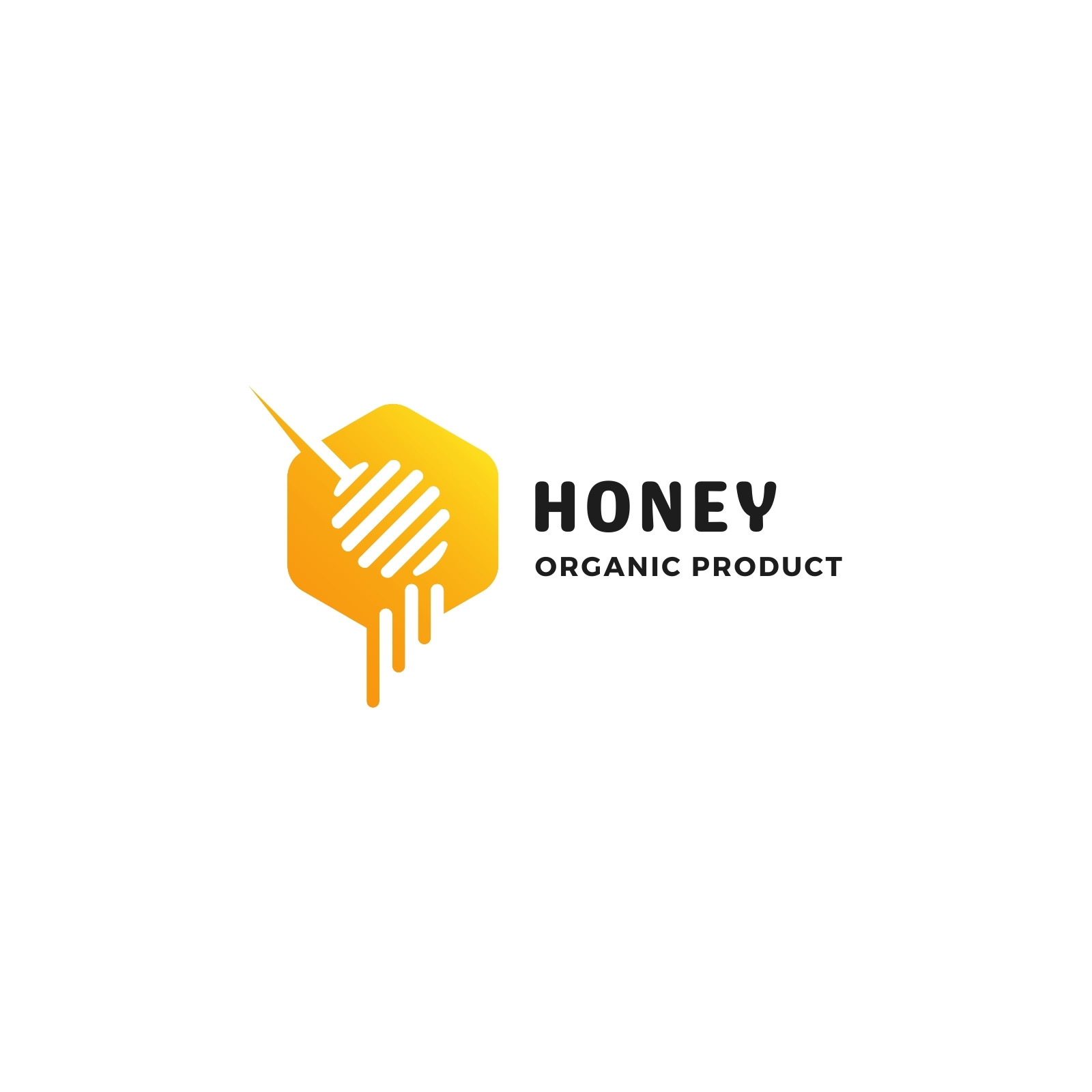 Free honey logo - Vector Art
