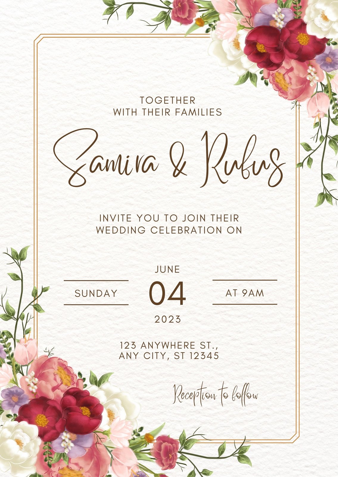 Design Patterns For Wedding Cards