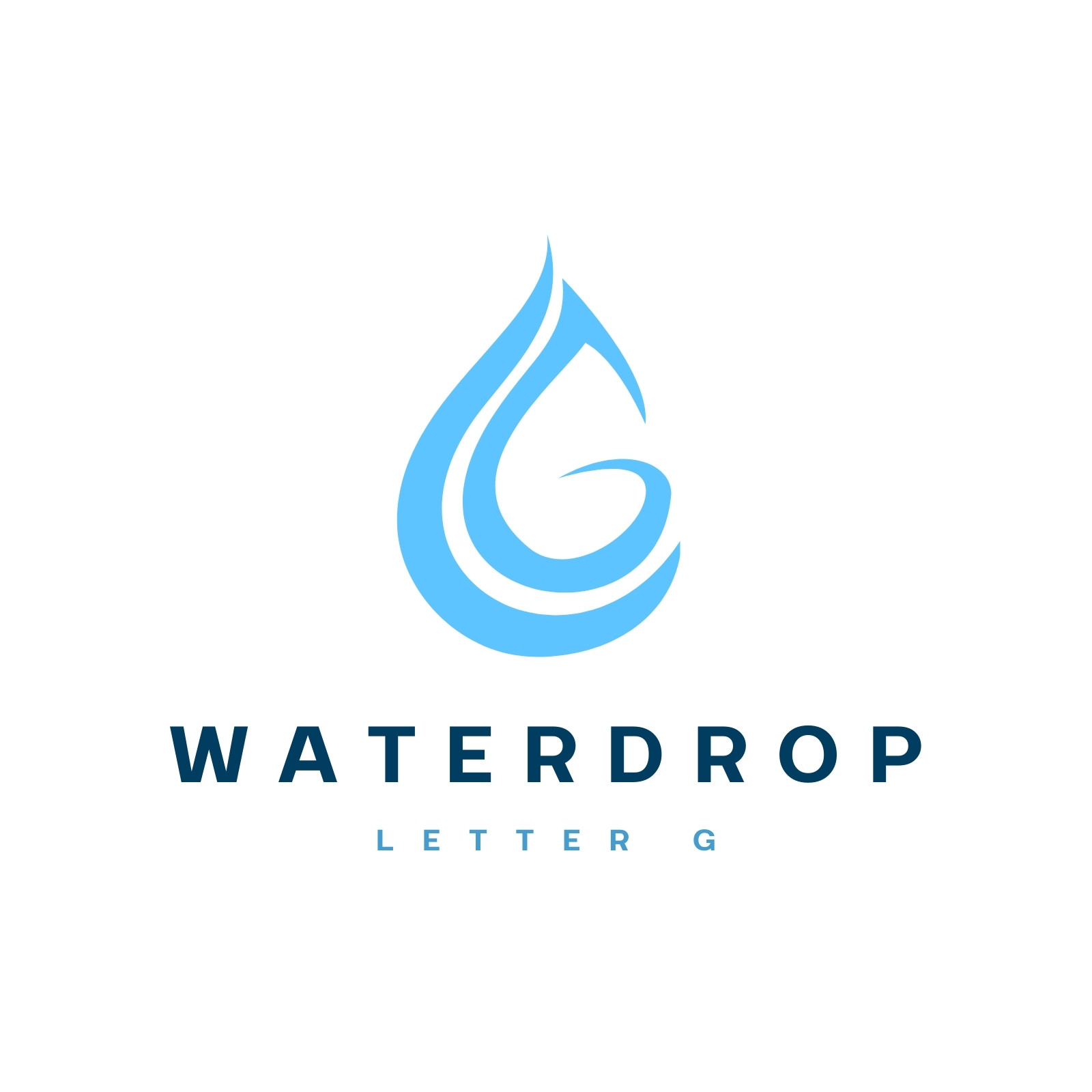 Water drop logo design illustration vector template - stock vector 2942960  | Crushpixel