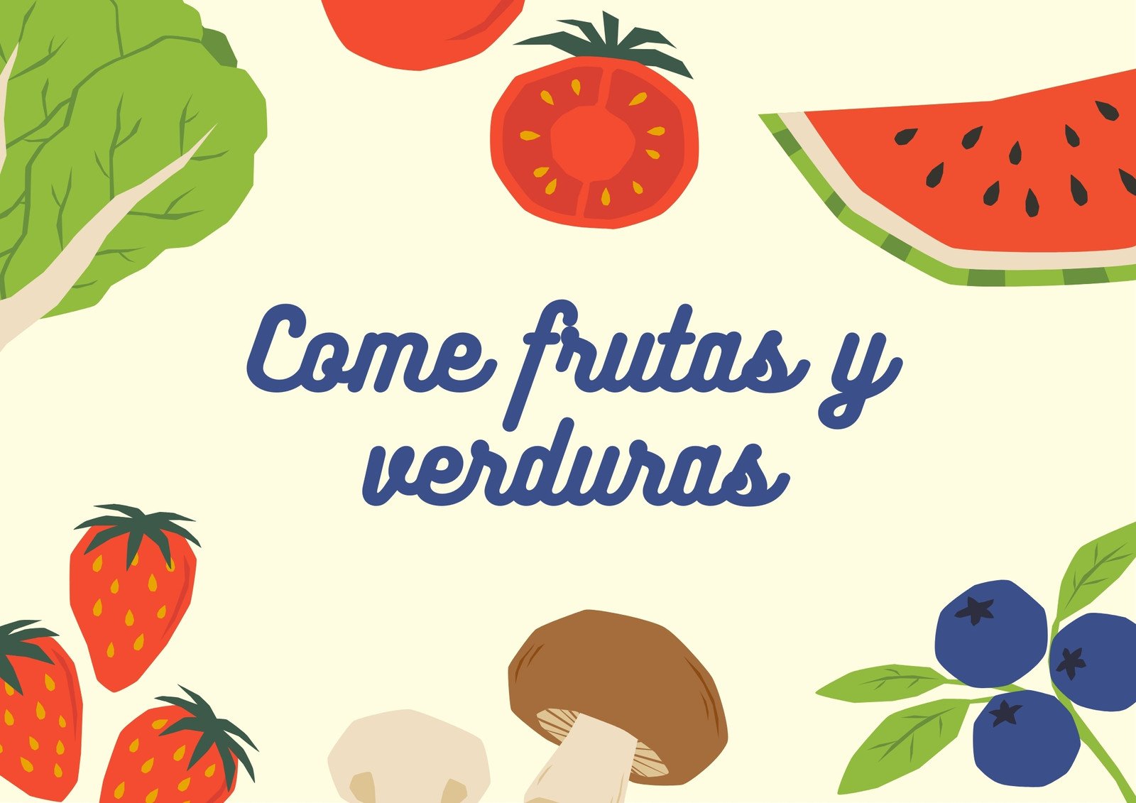 Plantillas de frutas gratis y personalizables - Canva