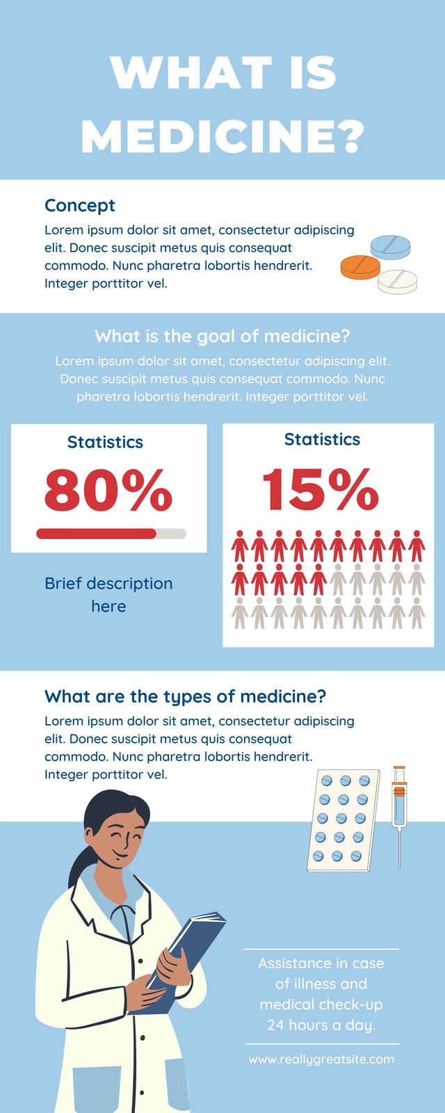 Download Roylty Free Medical Infographics