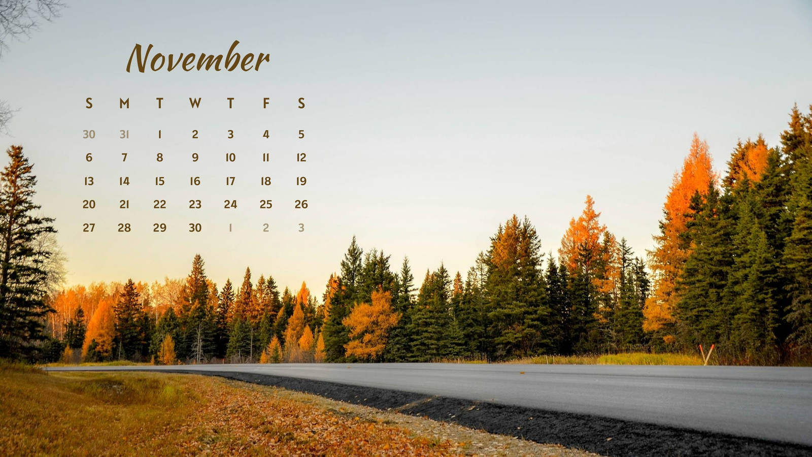 Free customizable autumn desktop wallpaper templates | Canva