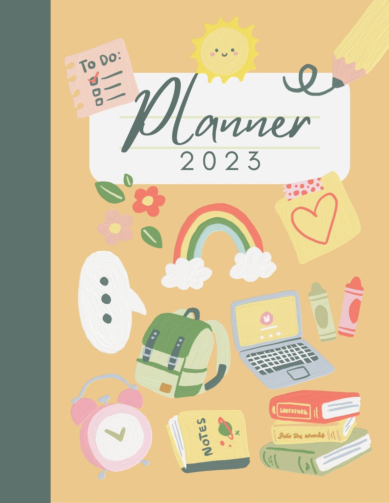 Agenda PM Book Planner Cover(Brown)