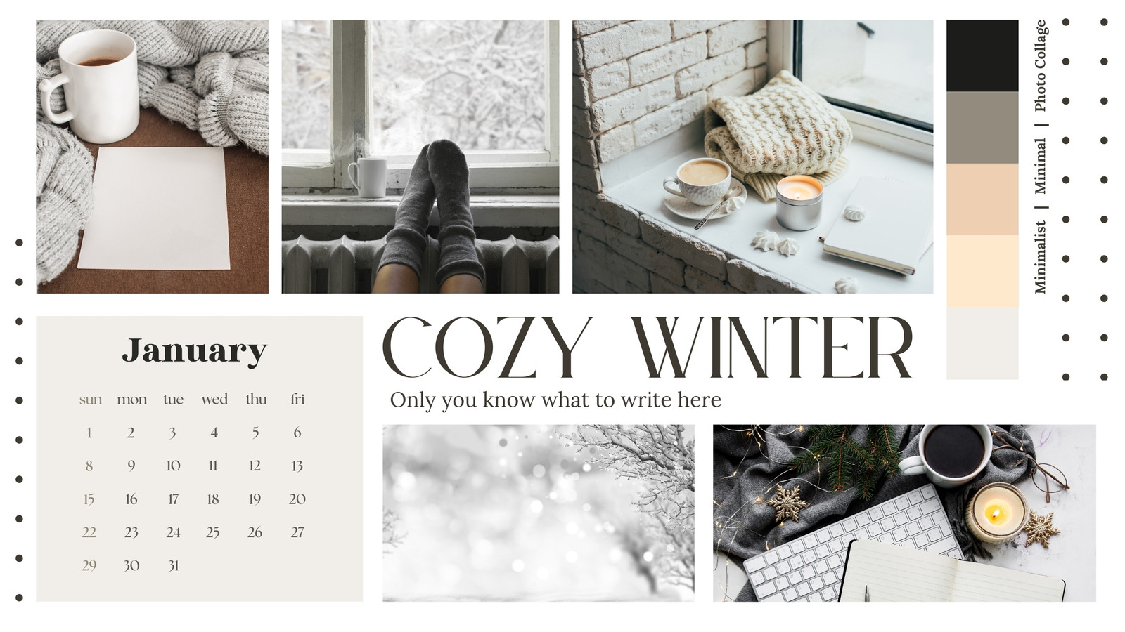 Winter Collage Wallpapers  Wallpaper Cave