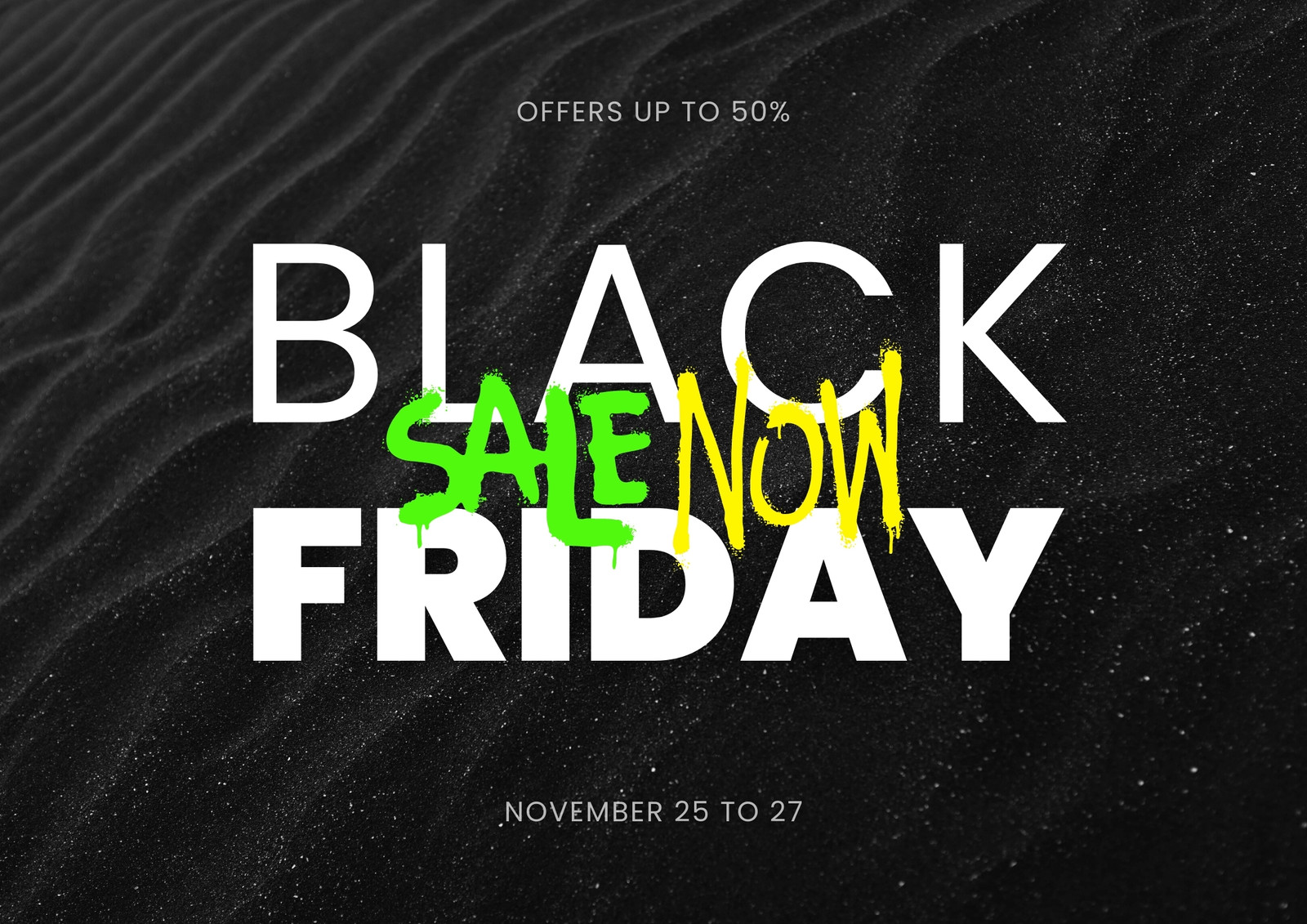 Page 3 - Free and customizable black friday templates