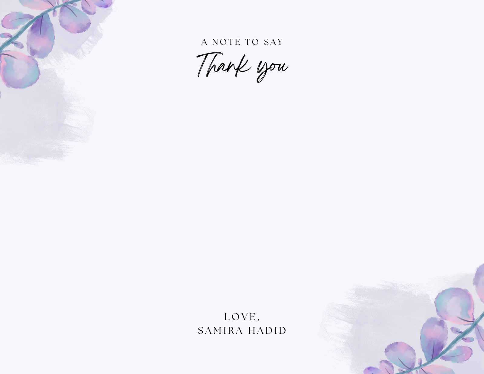 Customize 163+ Floral Note Card Templates Online - Canva