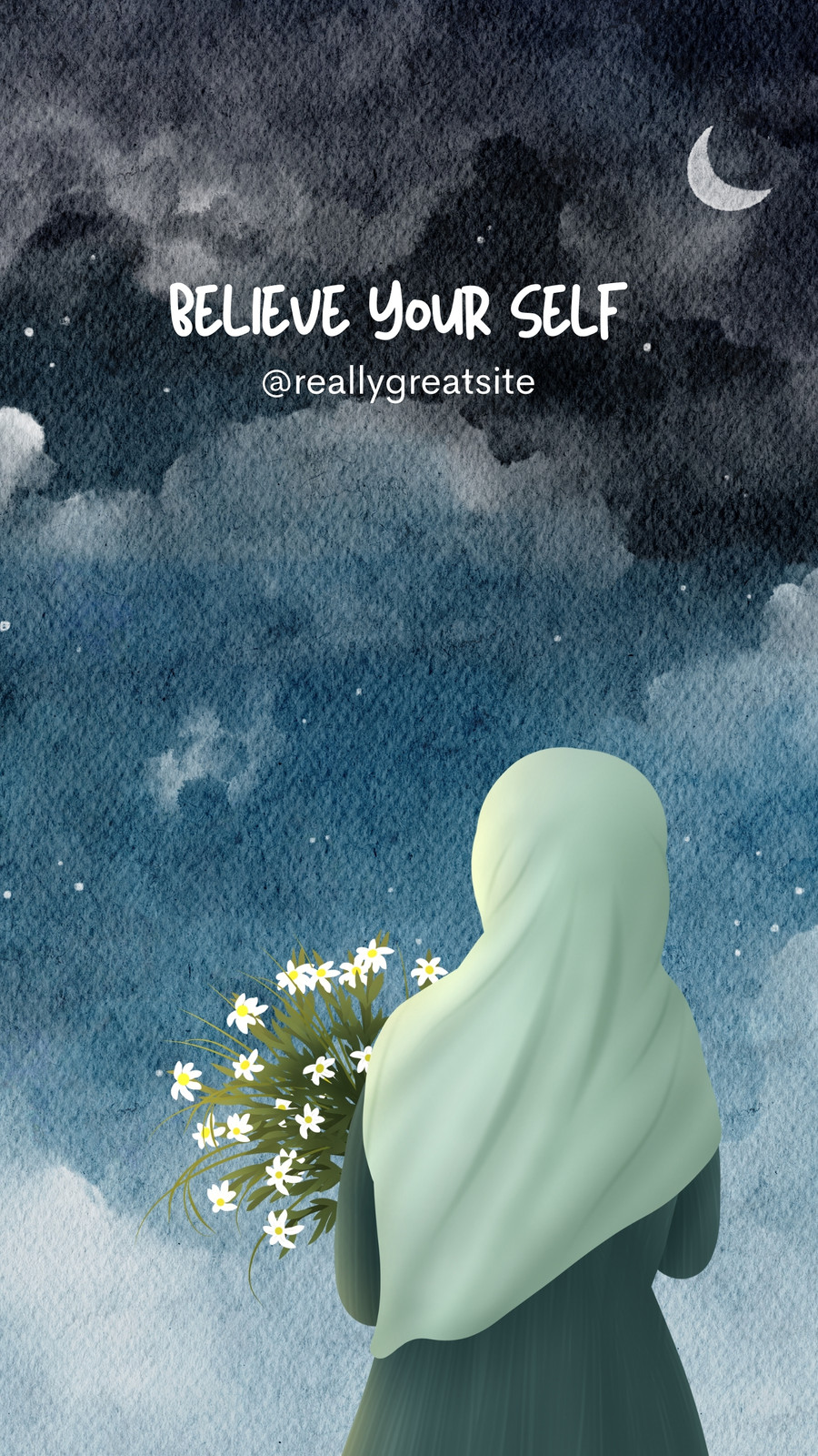 Simple Wallpaper Cartoon Hijab  Hijab Cartoon  Free Transparent PNG  Clipart Images Download