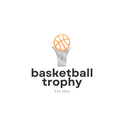 Basketball sports game in minimalist style Vector Image