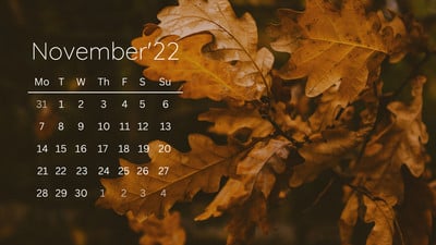 Free customizable autumn desktop wallpaper templates | Canva