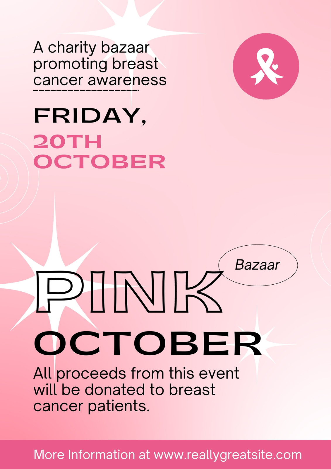 Breast Cancer Awareness Flyer - Venngage