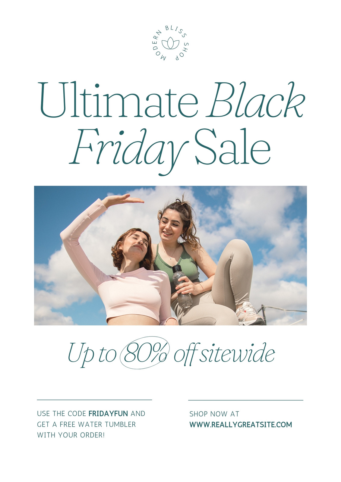 Free custom printable Black Friday poster templates Canva