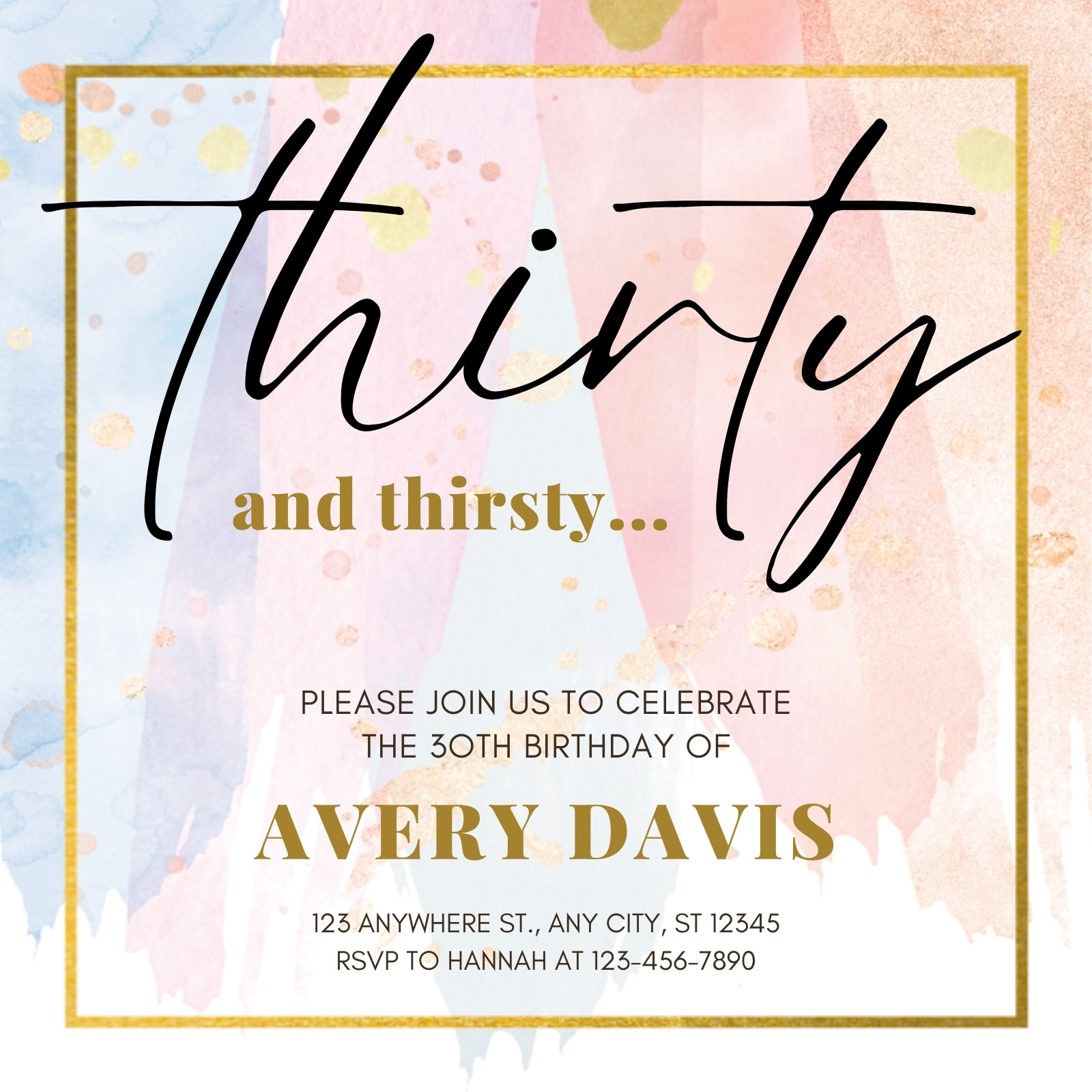 23+ 30Th Birthday Party Invitations