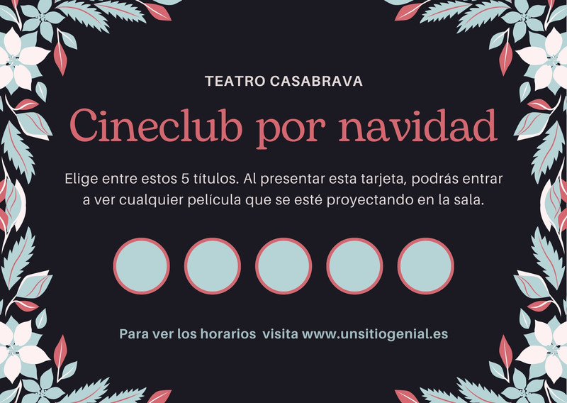 Plantilla de Gratis Personalizable Película Cine Teatro Cartel