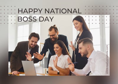 Customize 90+ Boss' Day Cards Templates Online - Canva