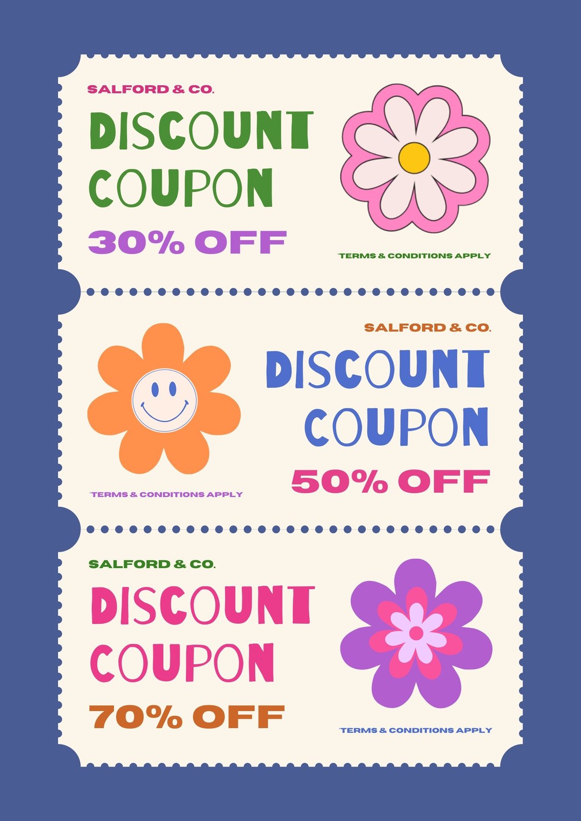 Gift Card Voucher - Collection of Summer Discounts - UI Creative