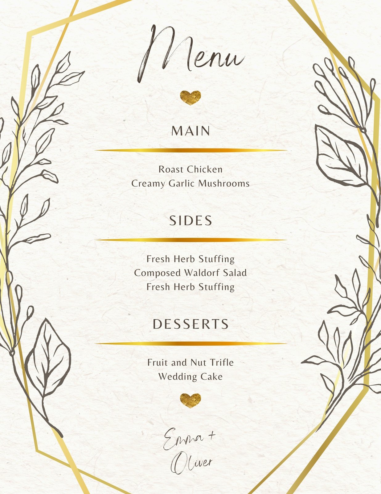 Yellow Black Photo Lunch Weekly Menu - Templates by Canva