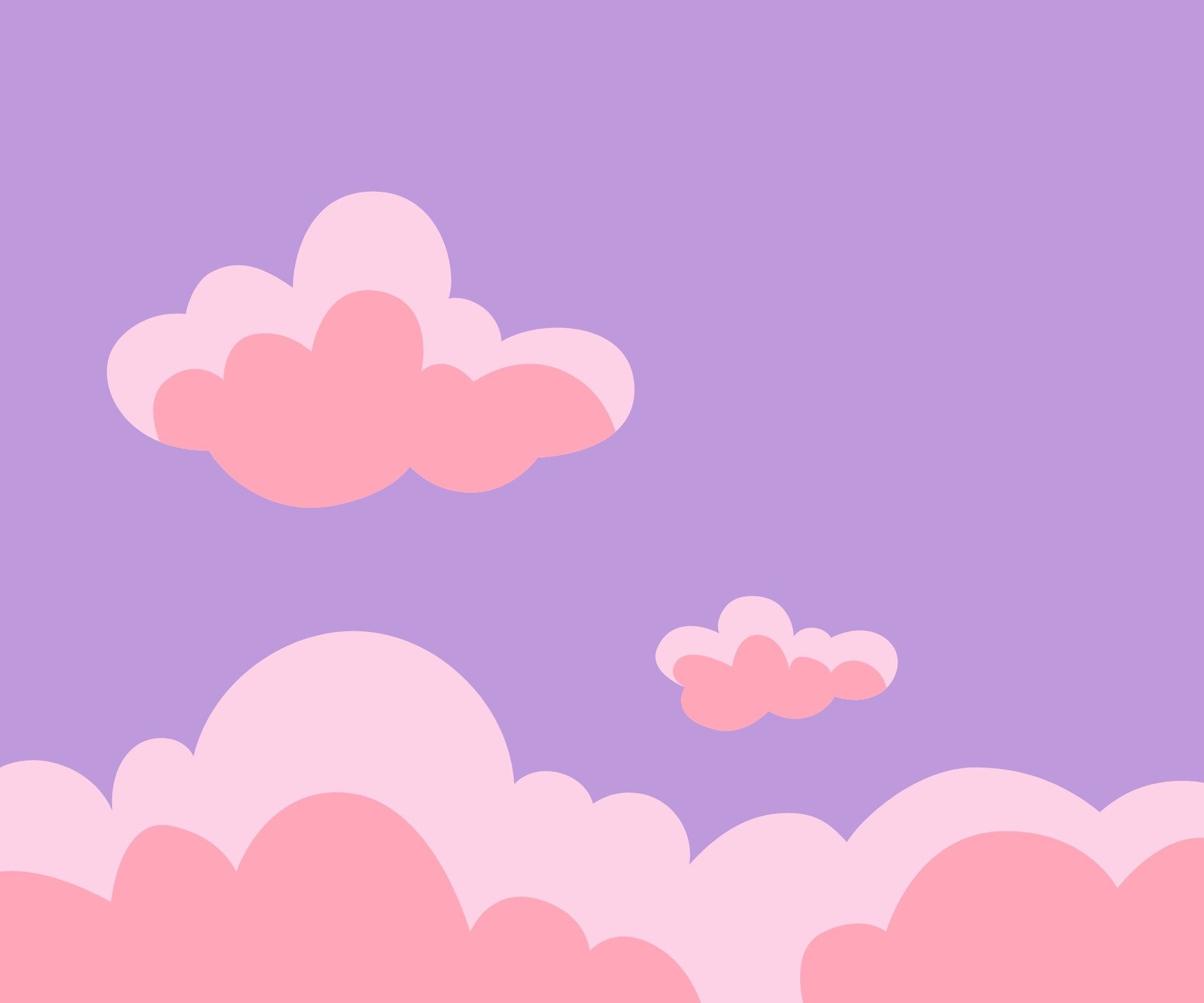 Aesthetic Blue and Pink Sky/Cloud Design | Essential T-Shirt