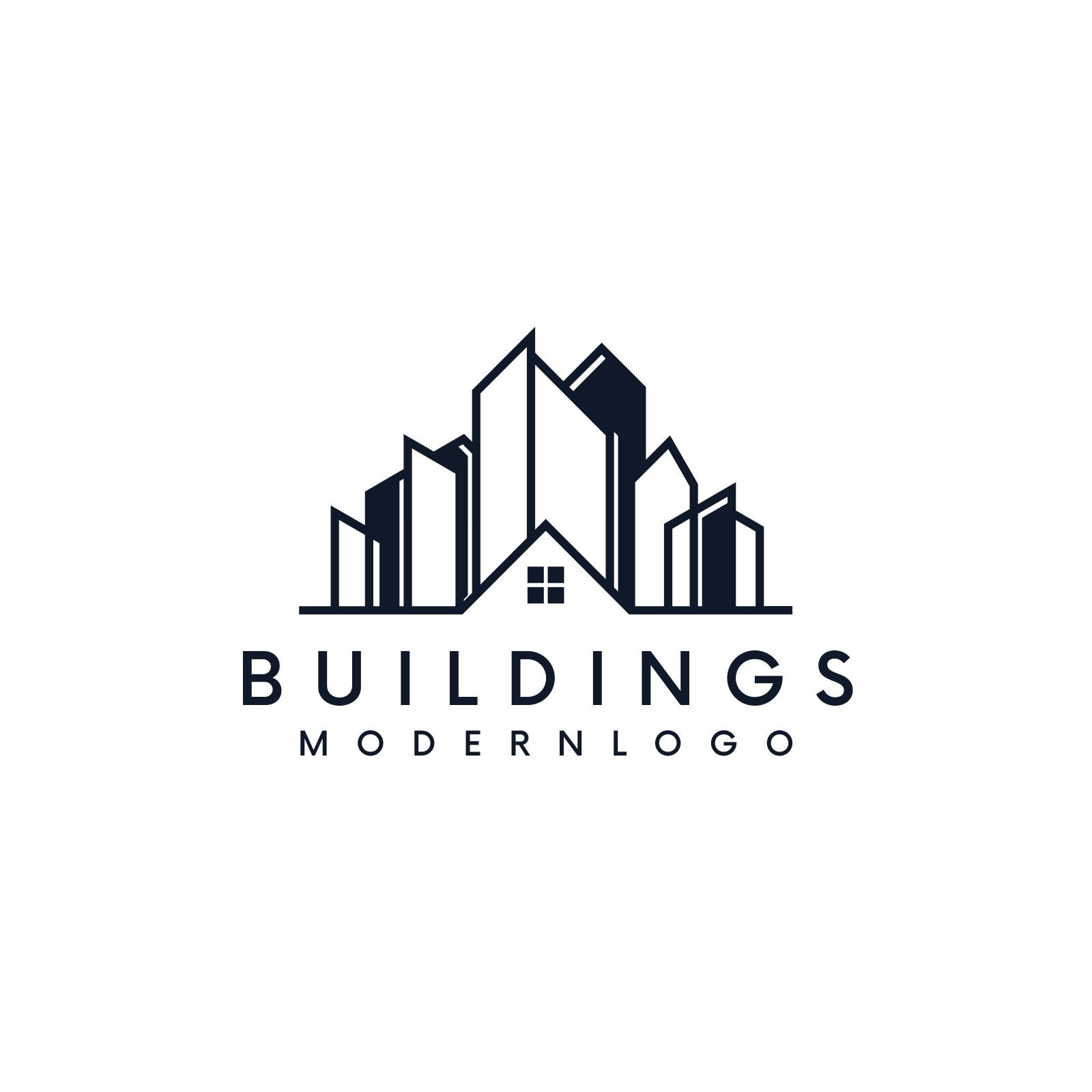 black building logo