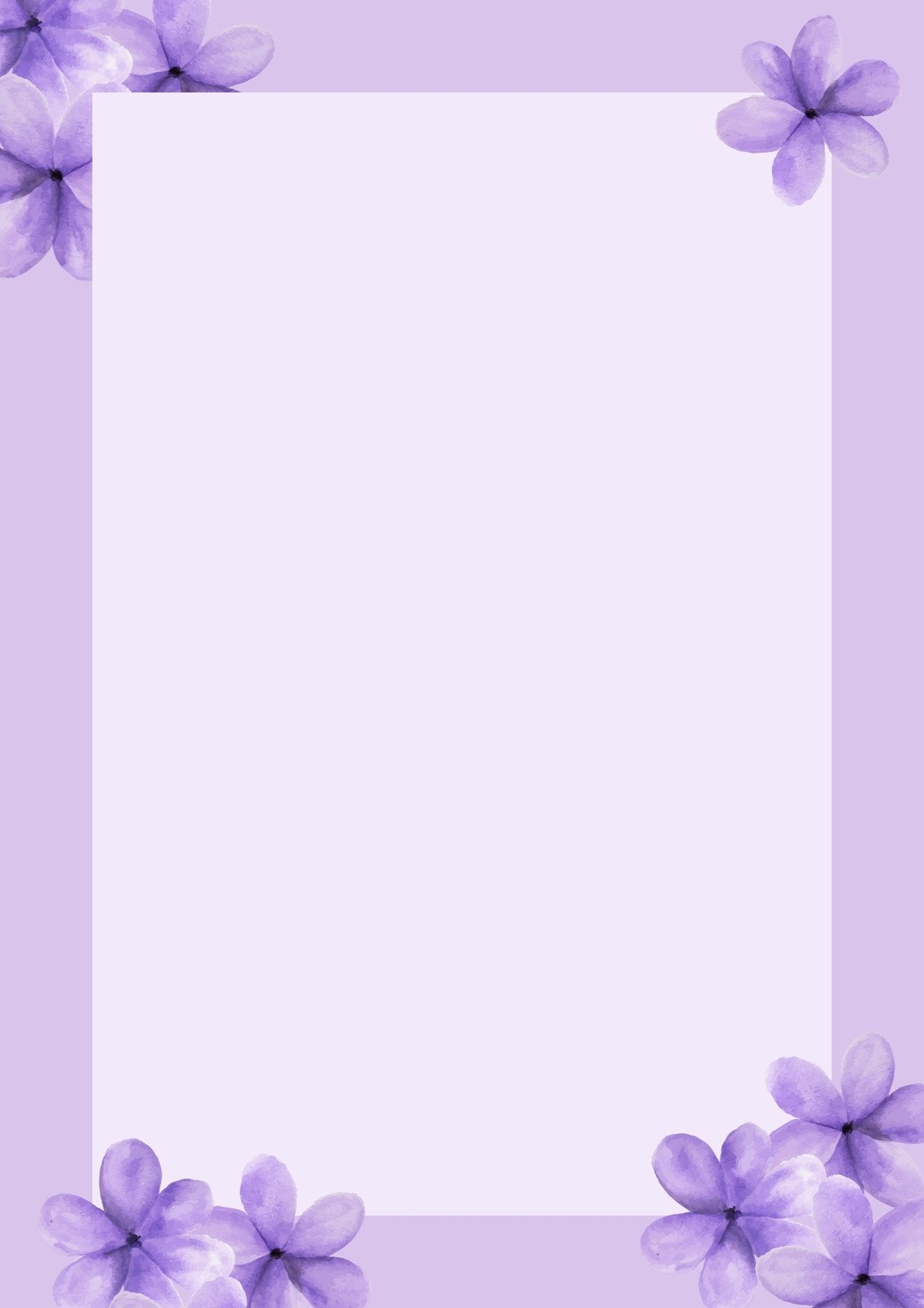 purple border
