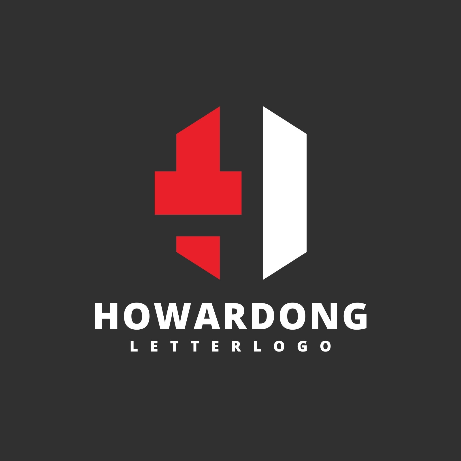Free to use and customize monogram logo templates