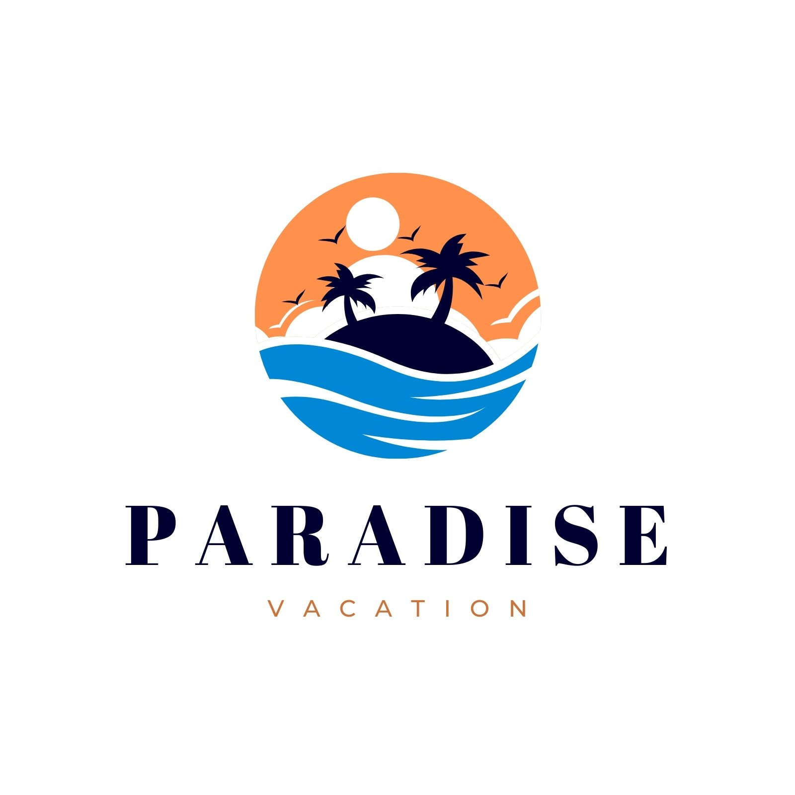 Sunset Paradise logo by Jeageruzumaki on DeviantArt