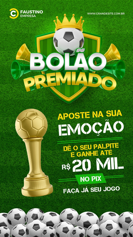 Bola de Futebol - Copa do Mundo 2022 - Brasil Hexa Campeão - eva