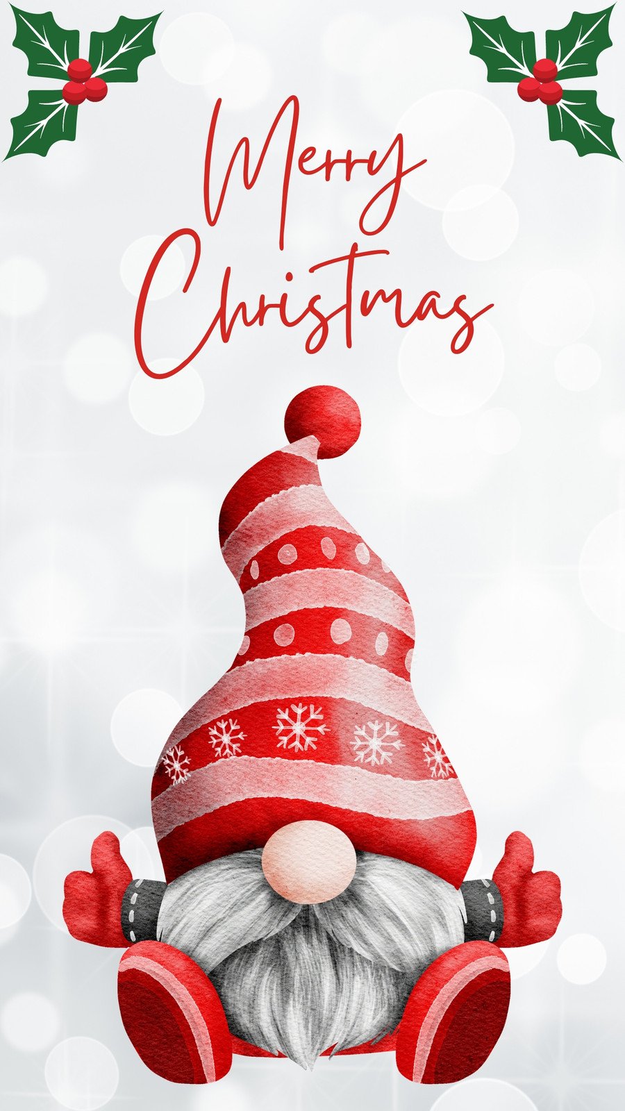 Christmas Gnome Wallpaper by BorntoTeachh  TPT