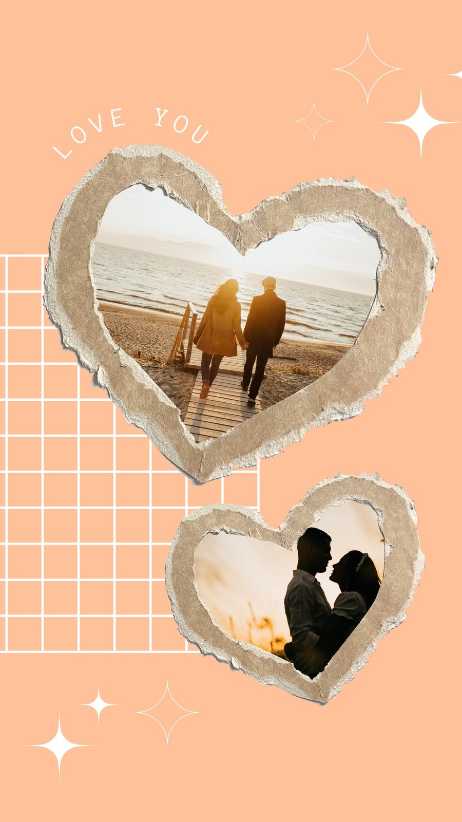 love photo frame background