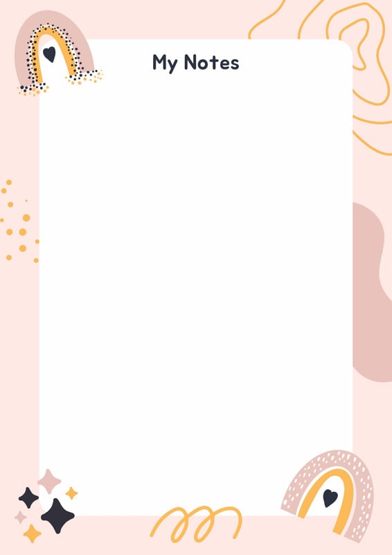Free and customizable pastel templates