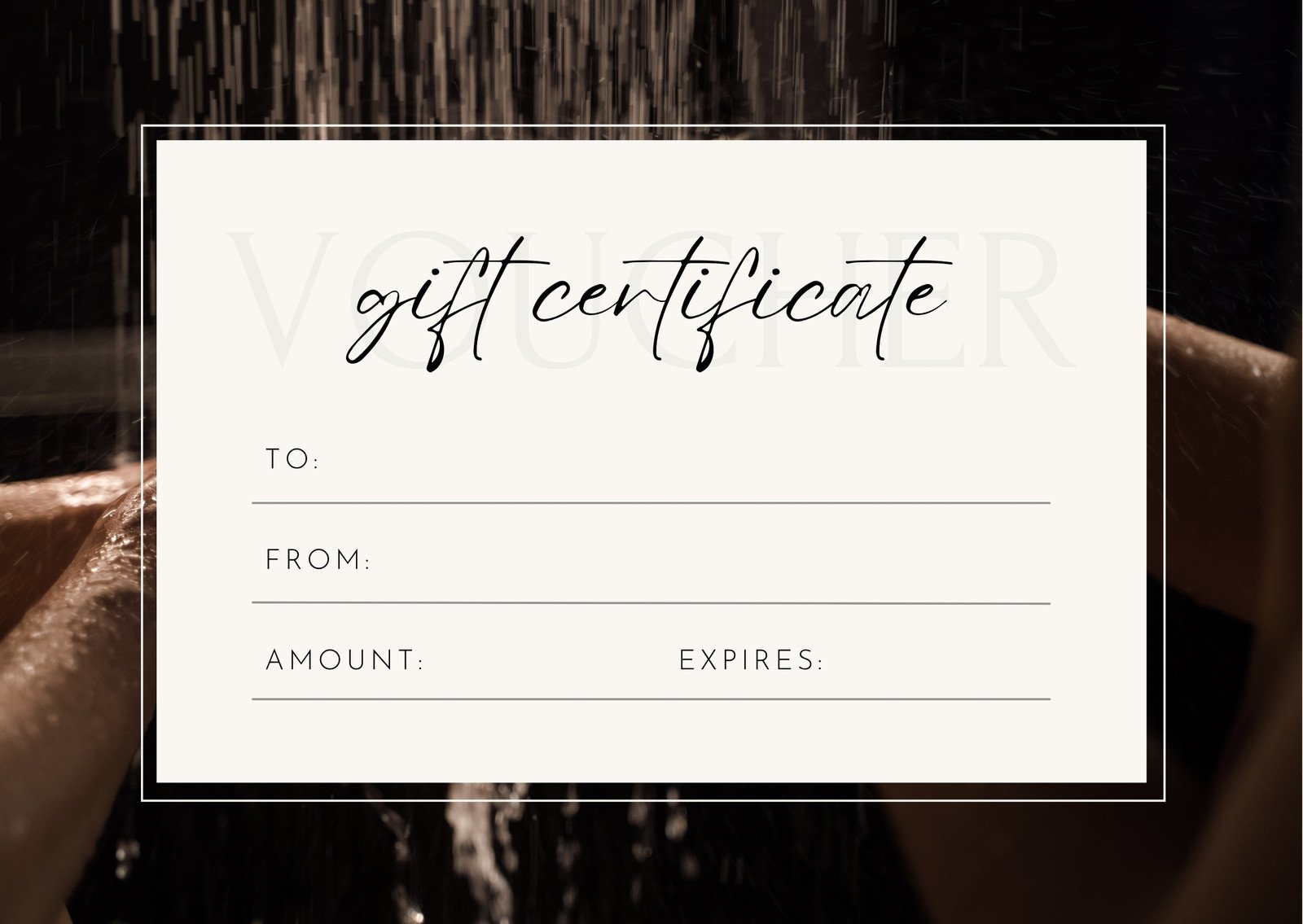 Page 2 - Free, printable gift certificate templates to customize