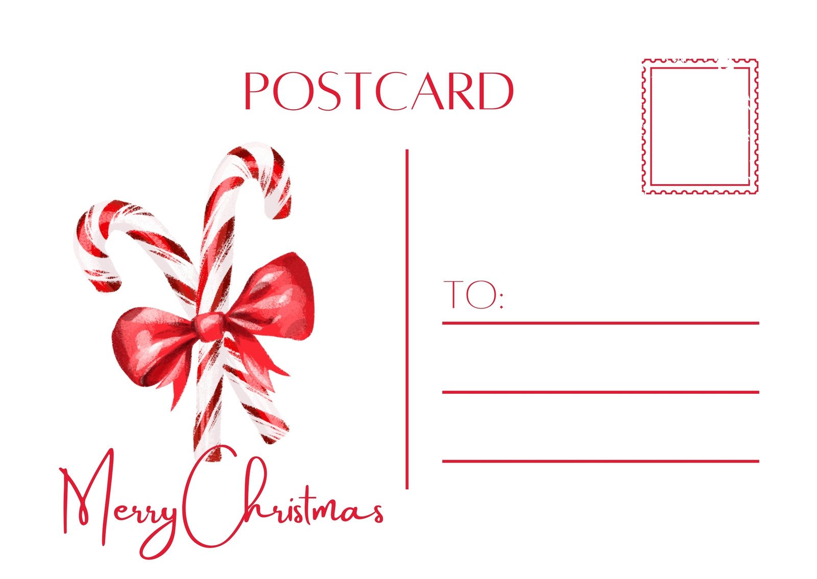 Page 8 - Free and printable holiday postcard templates