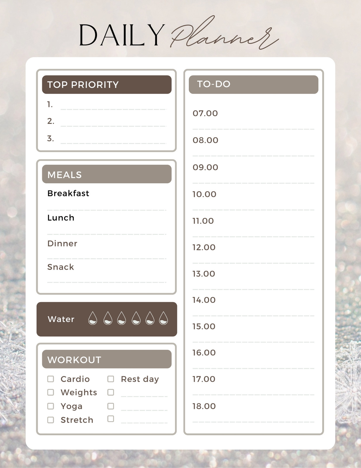 Printable Monthly Budget Planner Graphic by AmitDebnath · Creative Fabrica