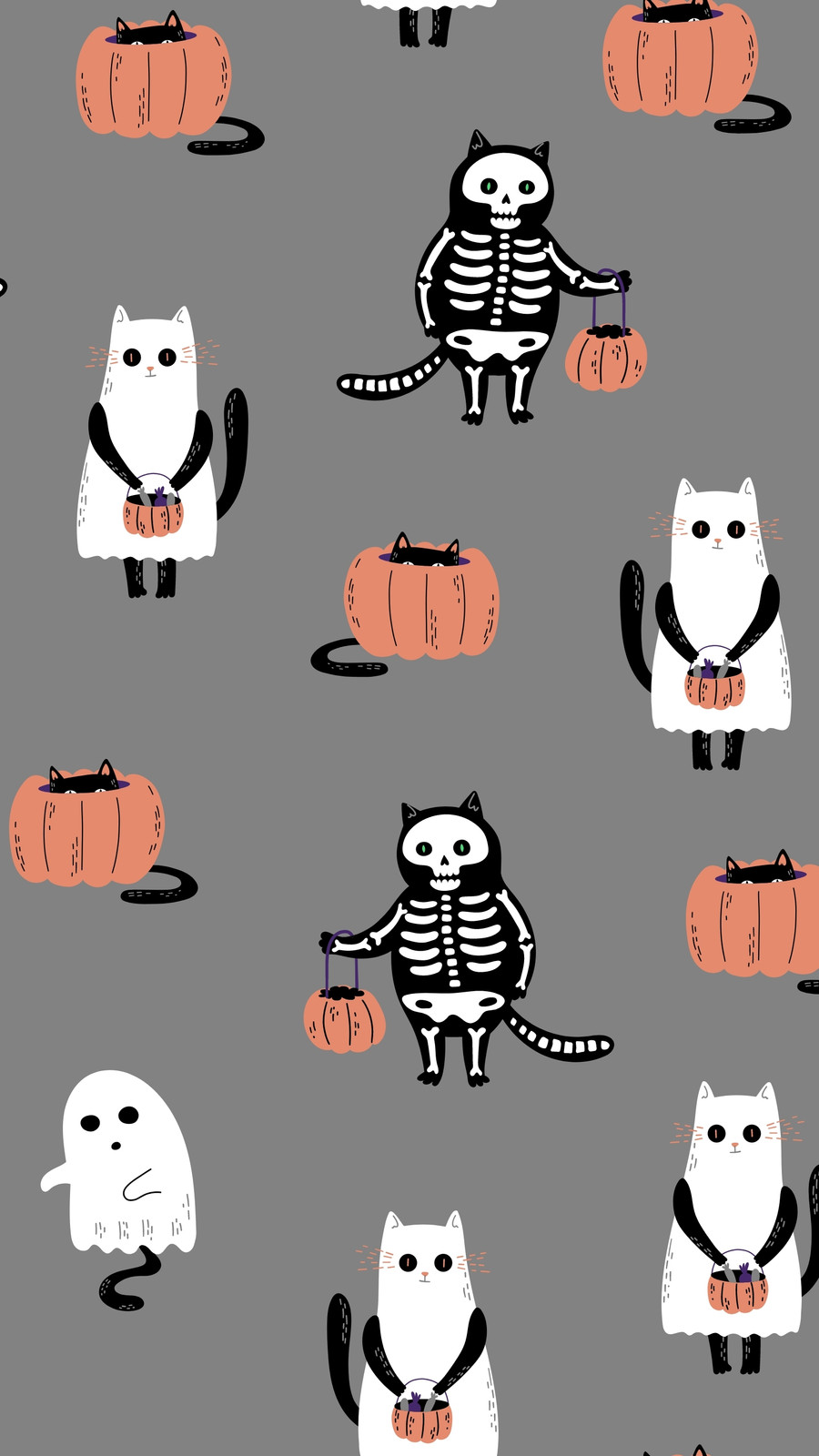 Halloween Cat Wallpaper  NawPic