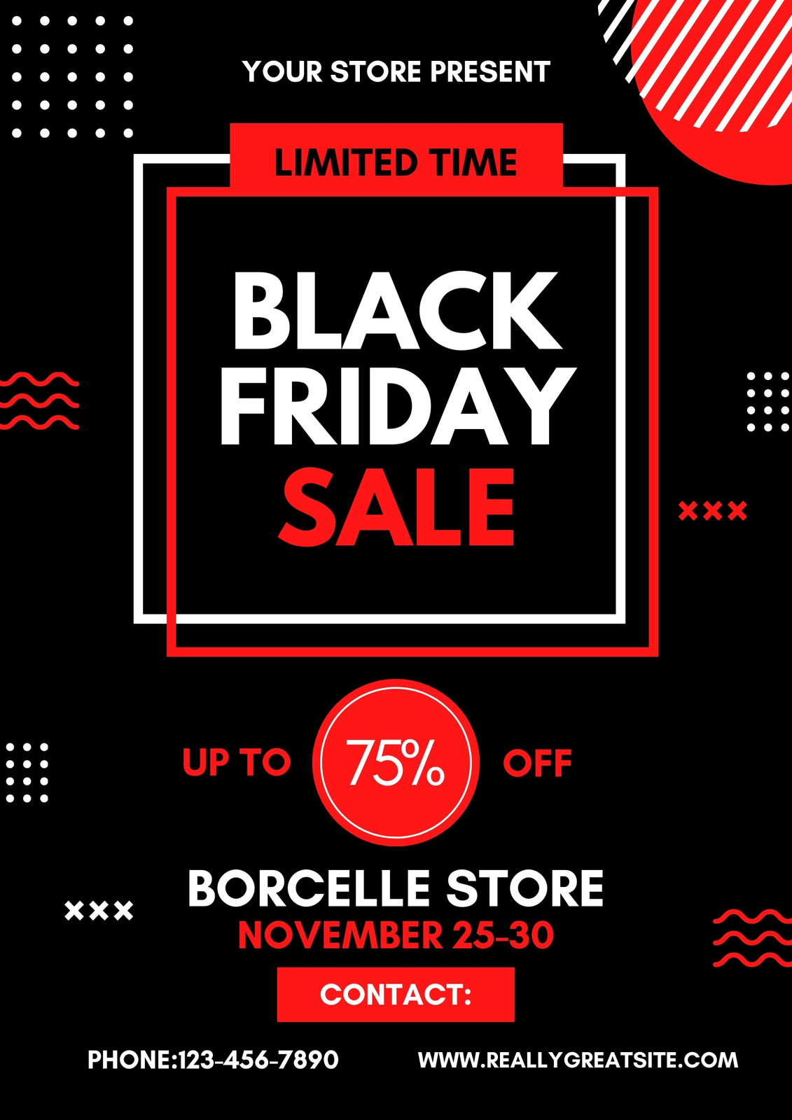 Black Friday Flyer Template Collection