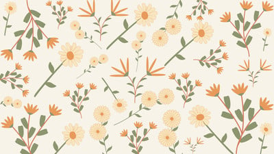 cute floral print backgrounds