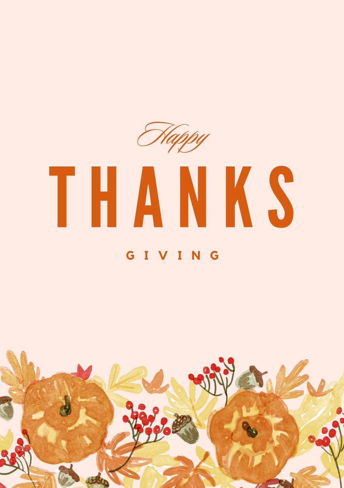 Free and customizable thanksgiving templates