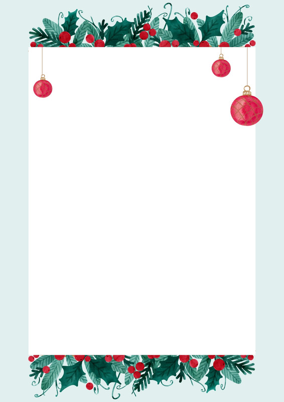 Customize 143+ Christmas Page Border Templates Online - Canva