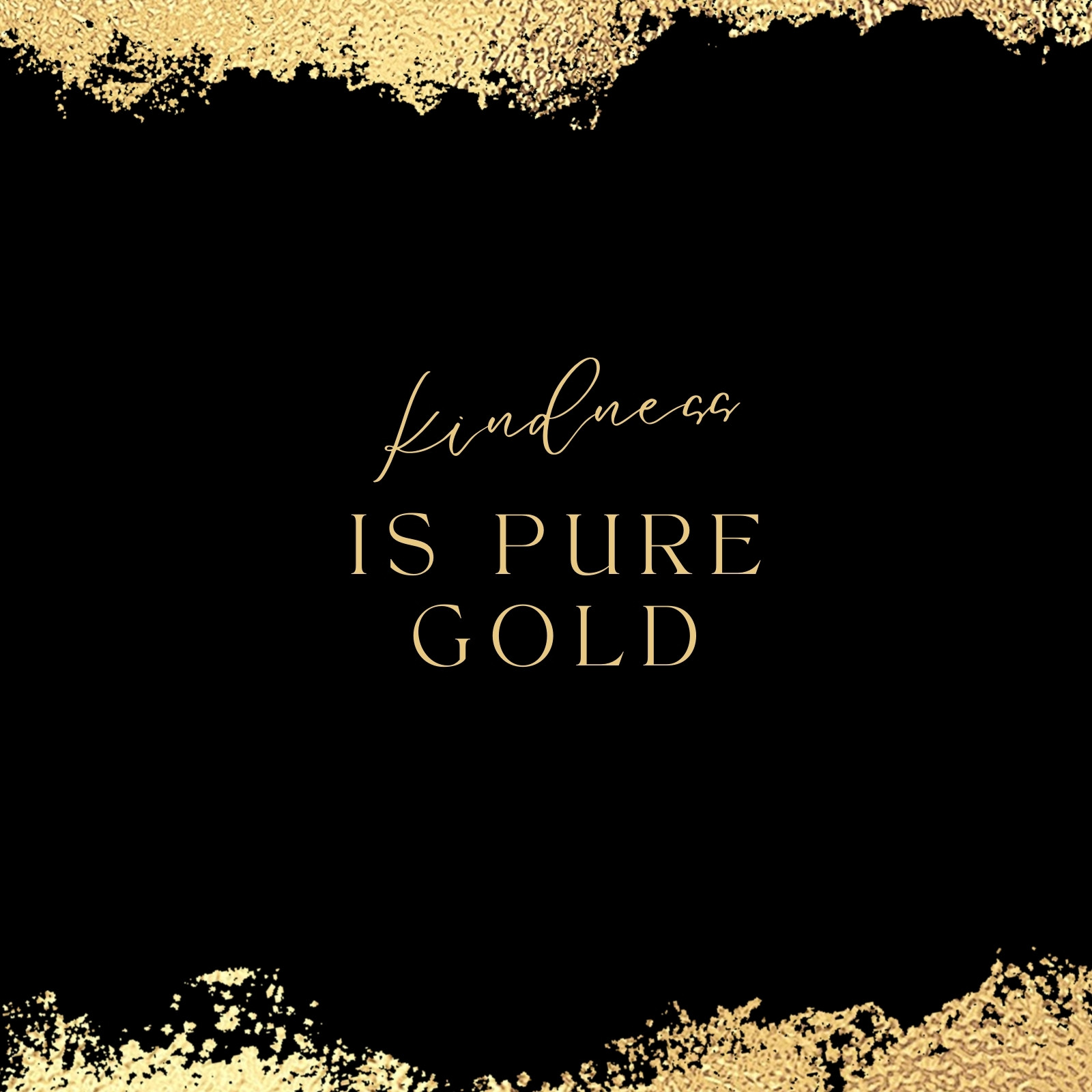 Free and customizable gold templates