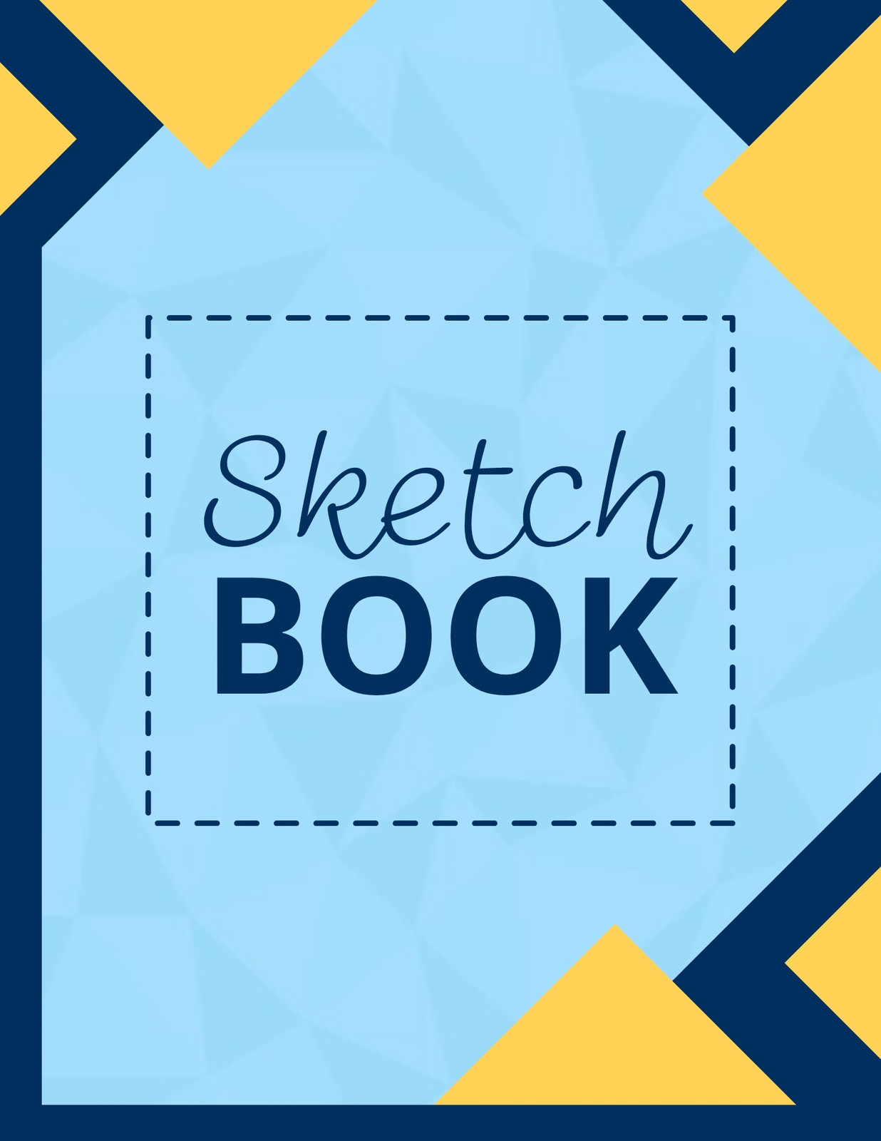 Free printable sketchbook templates you can customize