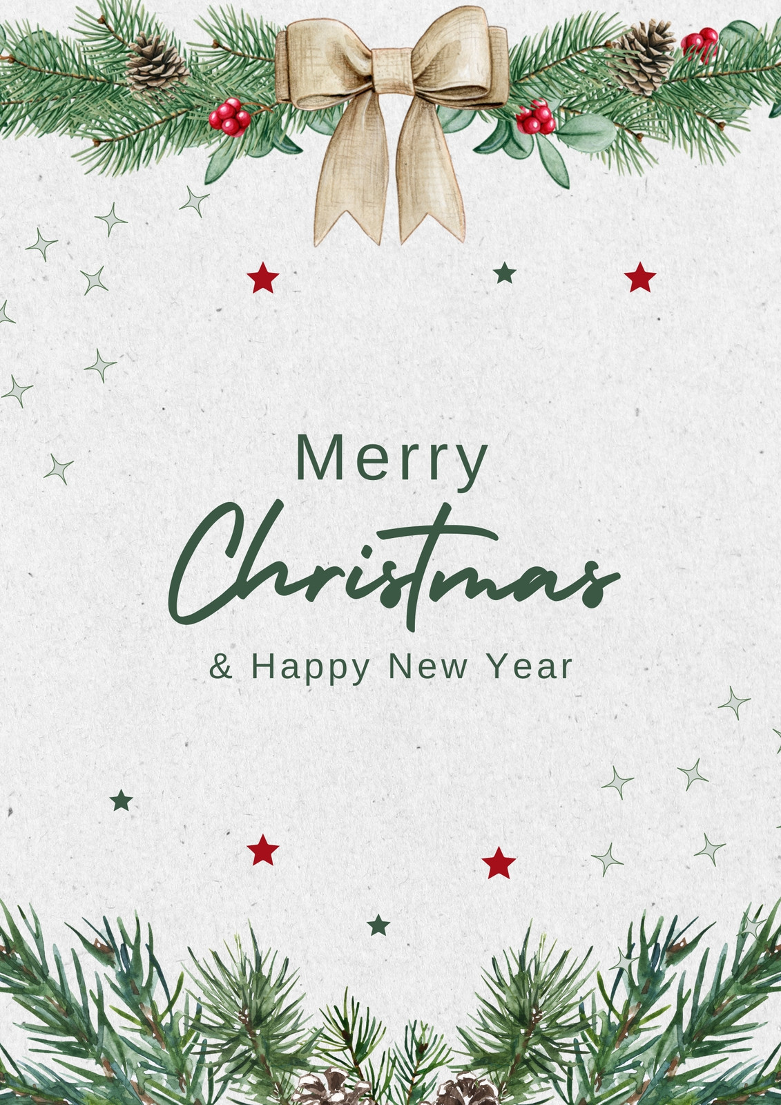 Free, printable, customizable Christmas flyer templates | Canva