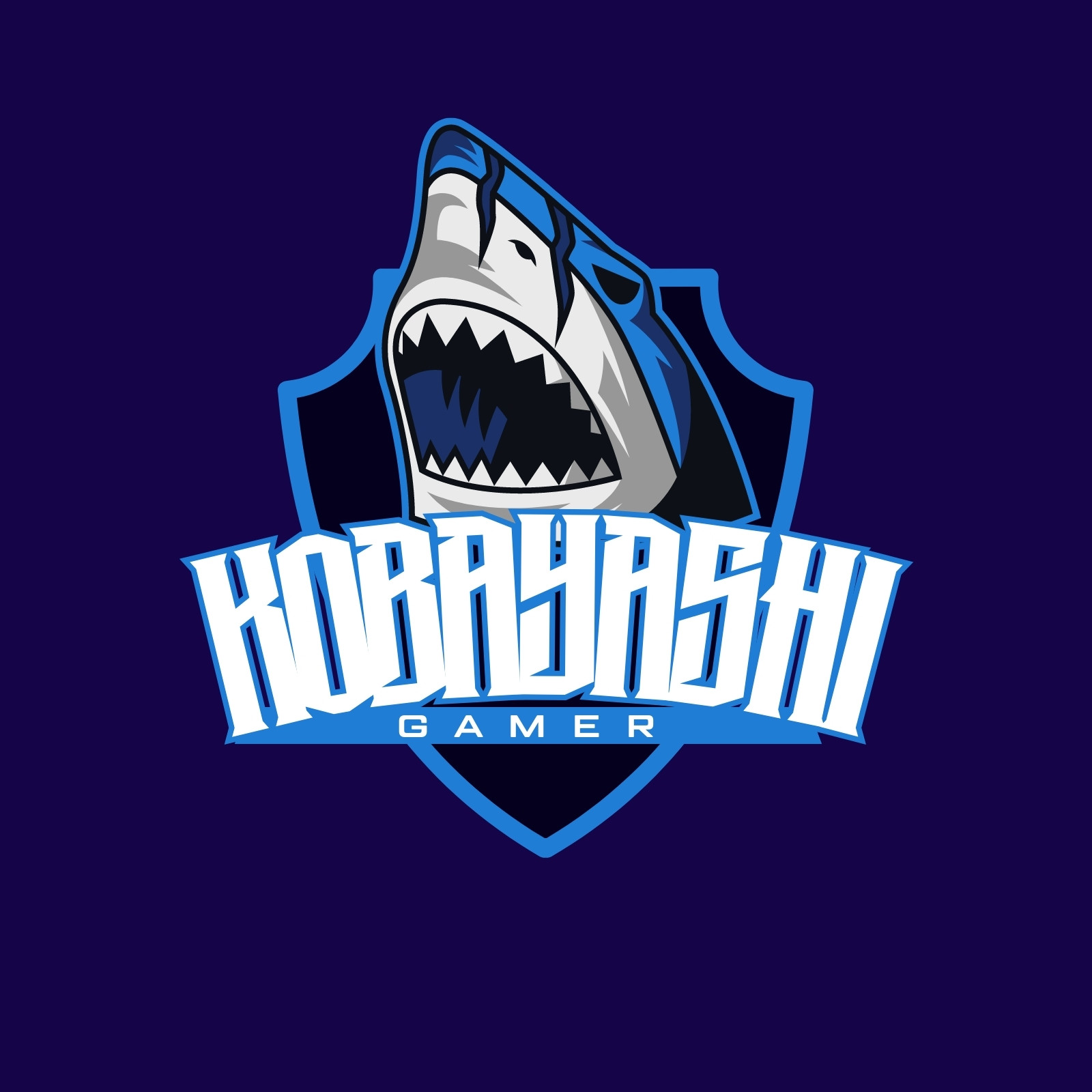 Ilustração do logotipo do jogo de esporte do mascote do dragão roxo para a  equipe de jogos esportivos