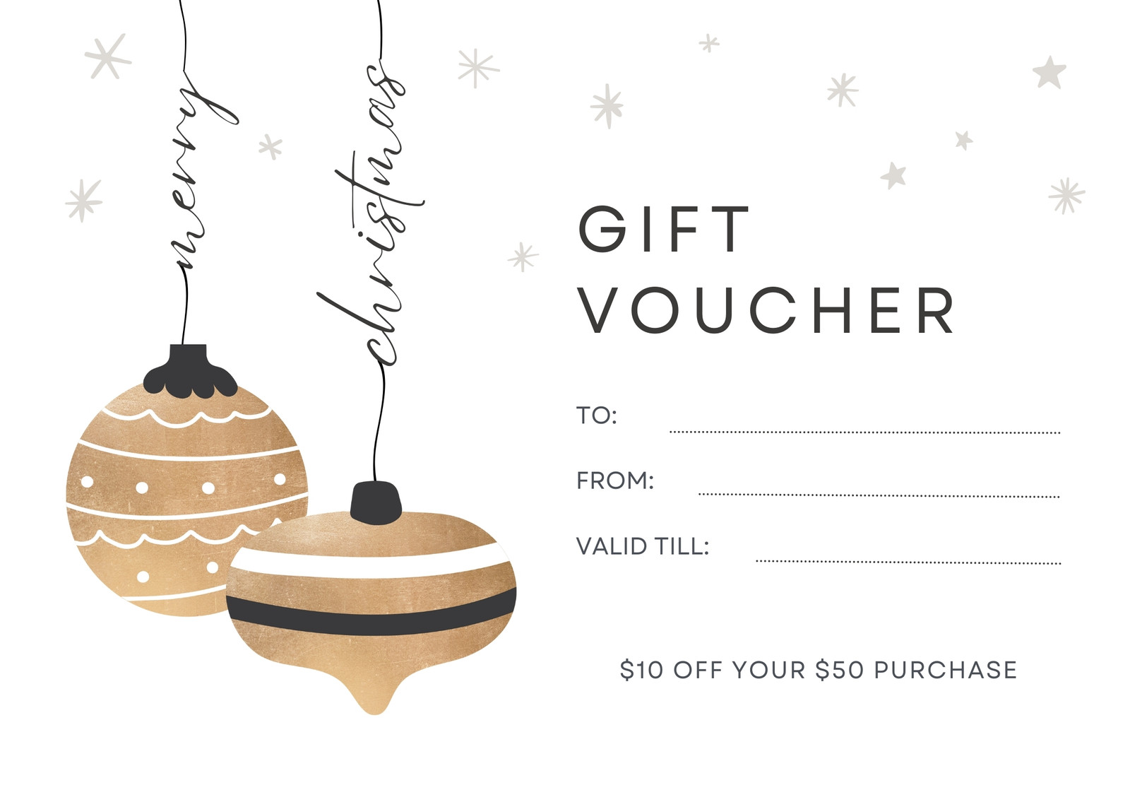 Gift Certificate -