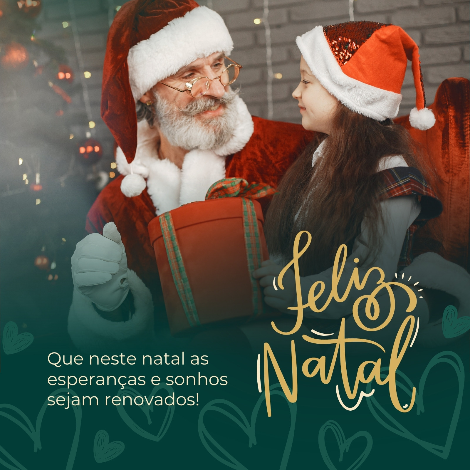 Modelos gratuitos e personalizáveis de Natal - Canva