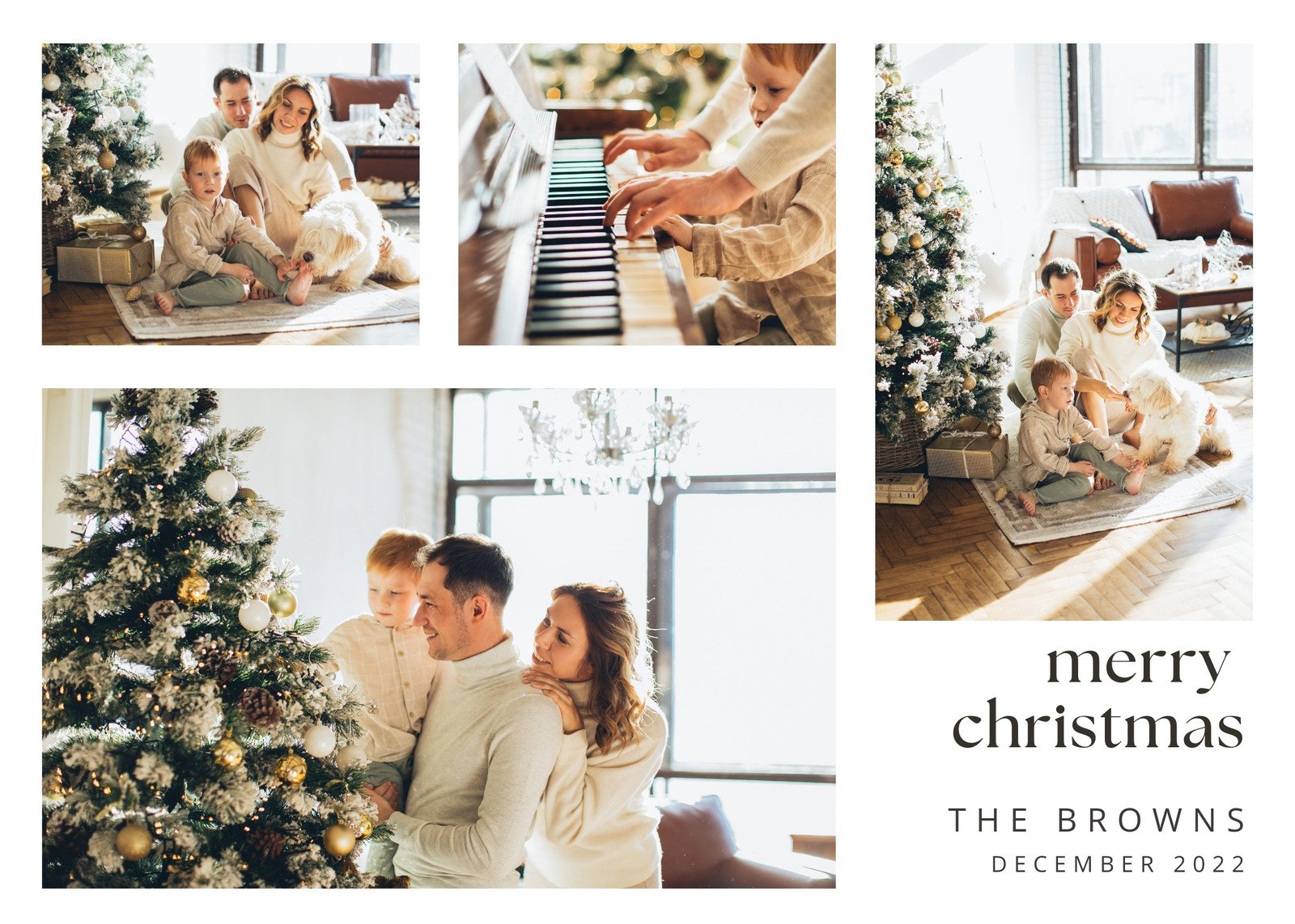 free christmas card email templates